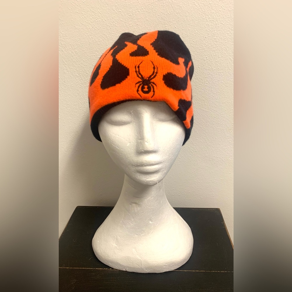 Youth Spyder flame beanie